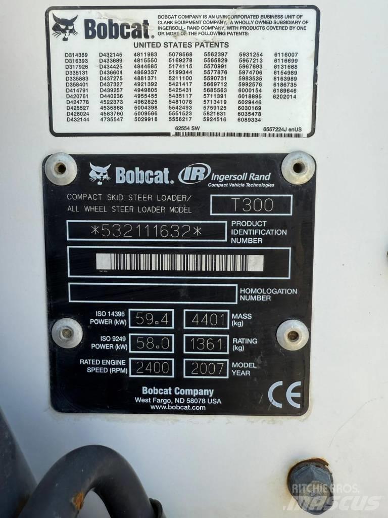 Bobcat T 300 Minilæsser - knækstyret