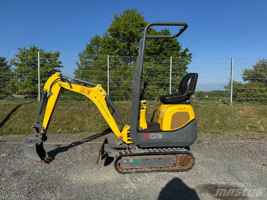 Wacker Neuson 803 Gravemaskiner på larvebånd