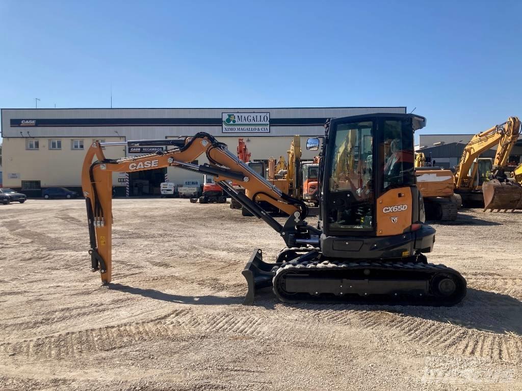 CASE CX65D Minigravemaskiner