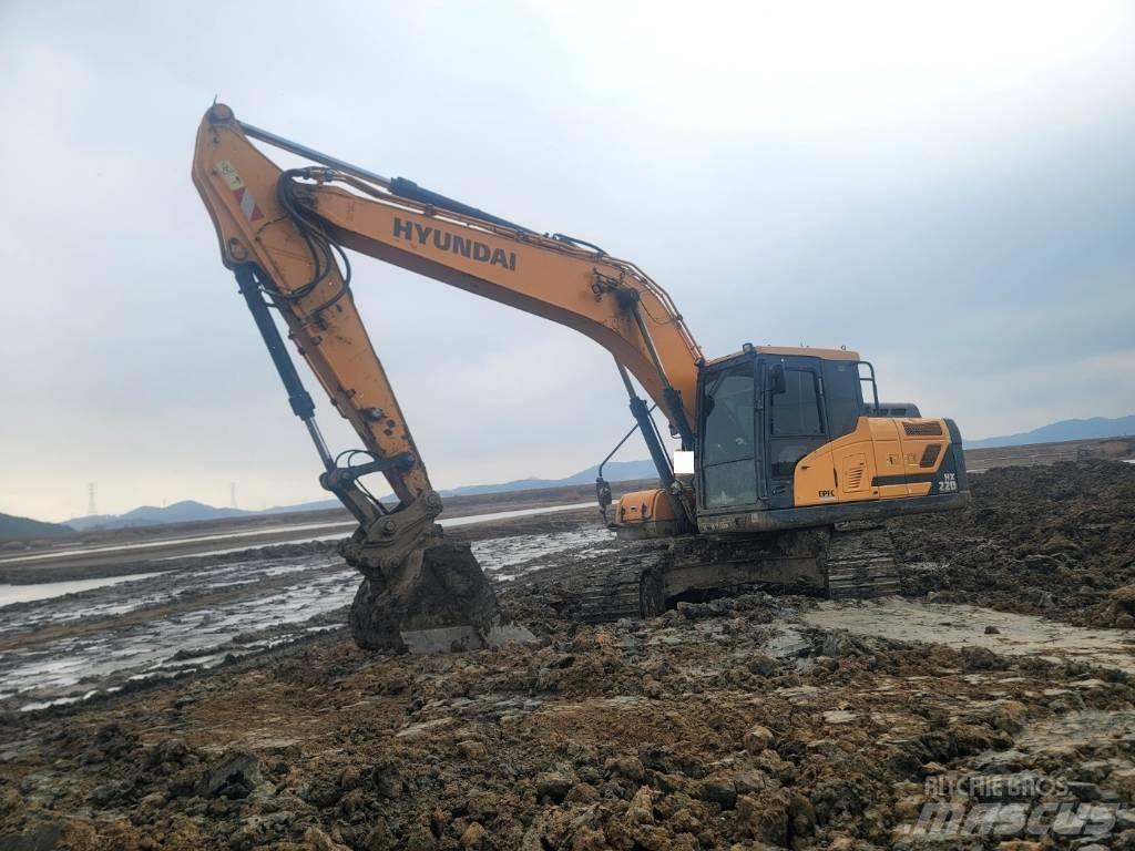 Hyundai HX 220 Gravemaskiner på larvebånd