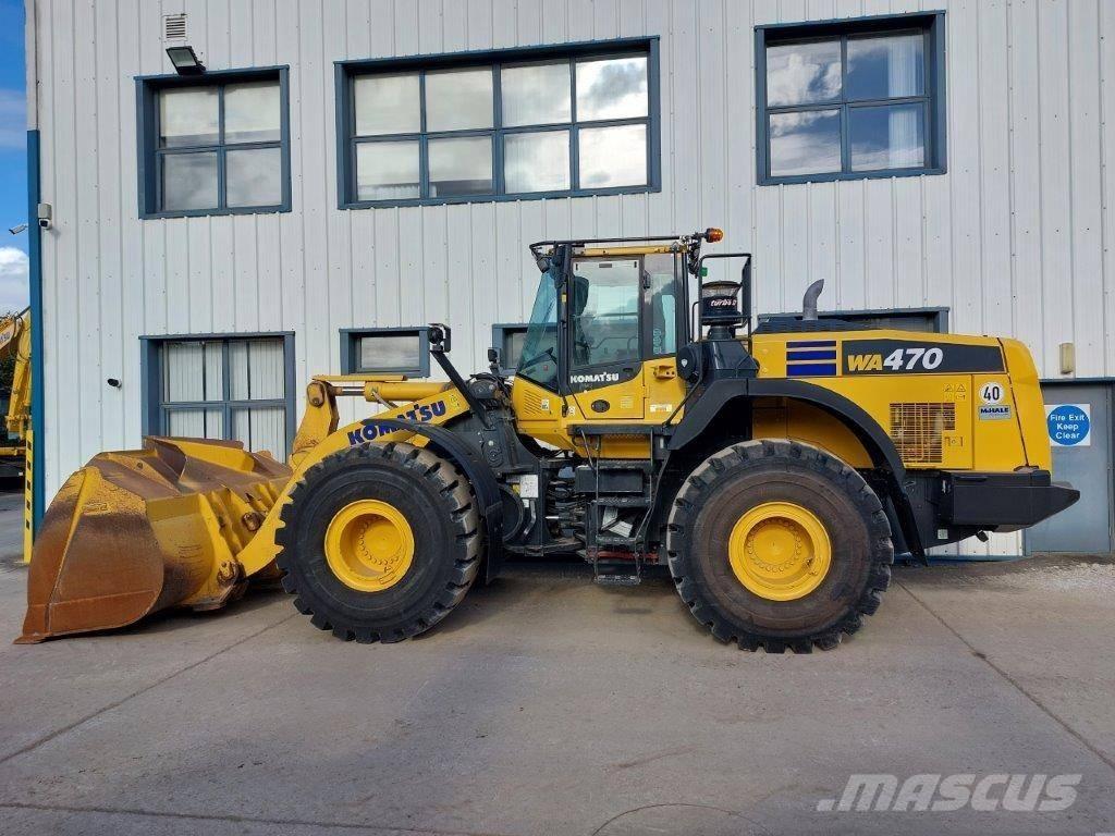 Komatsu WA470-8 Læssemaskiner på hjul