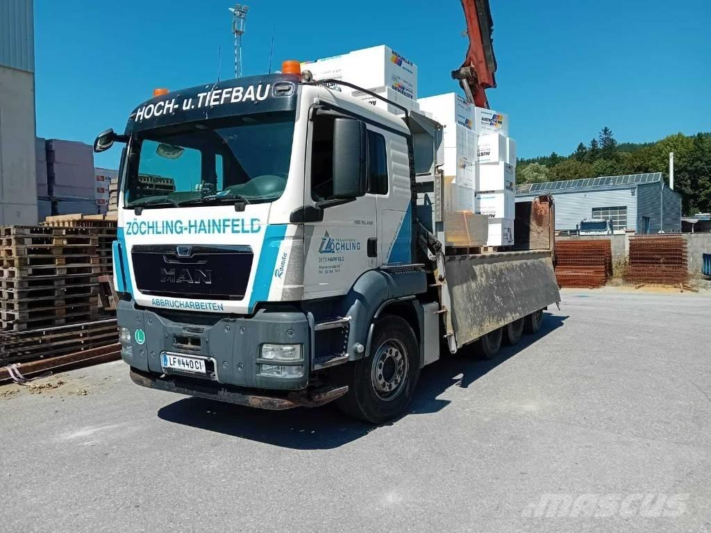 MAN TGS 35.486 Lastbiler med tip