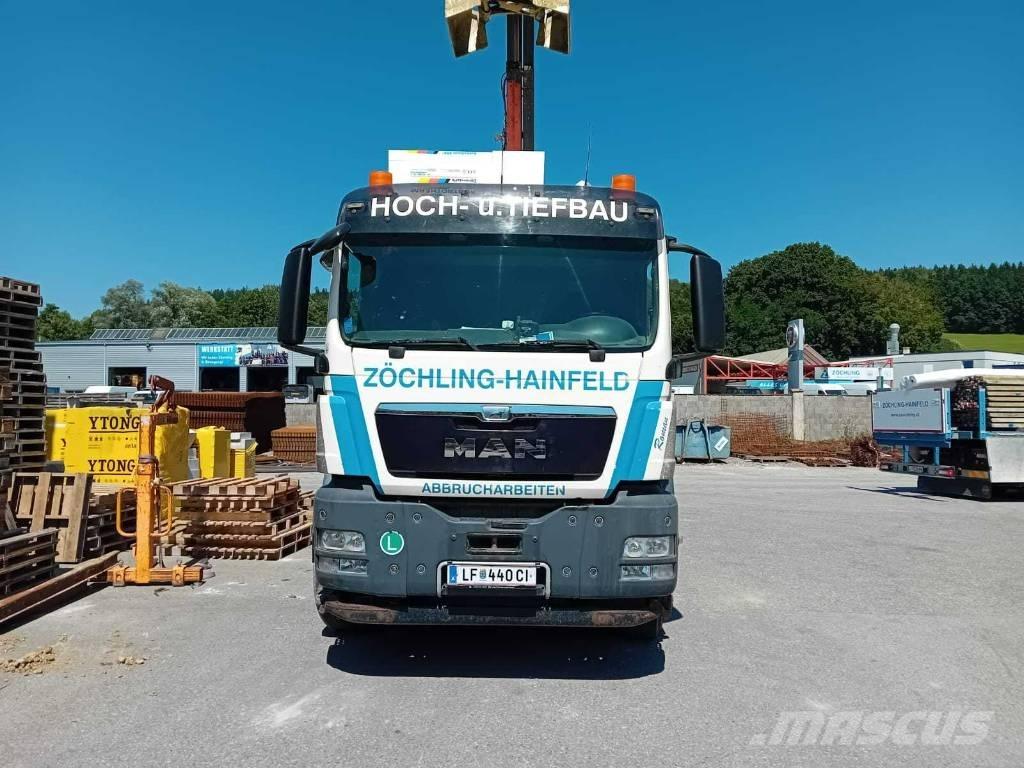 MAN TGS 35.486 Lastbiler med tip