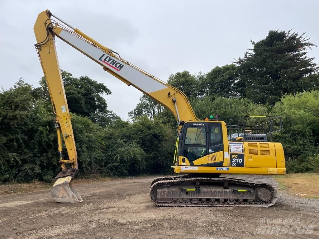 Komatsu PC 210 LC-11 Gravemaskiner med lang gravebom