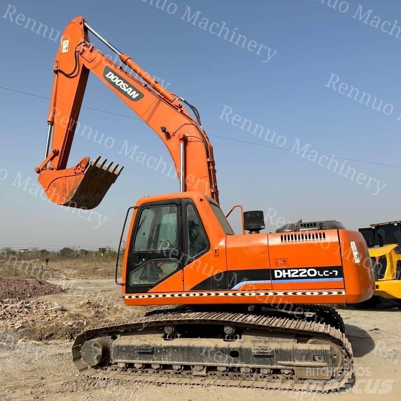 Doosan DH220LC-7 Gravemaskiner på larvebånd