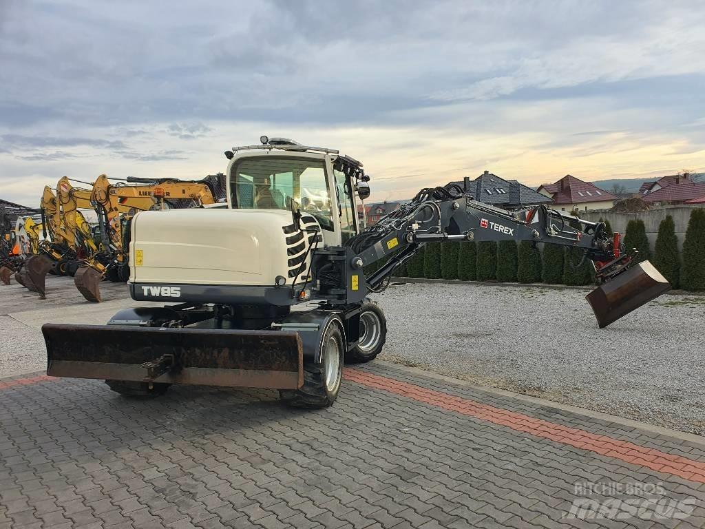 Terex TW 85 Gravemaskiner på hjul
