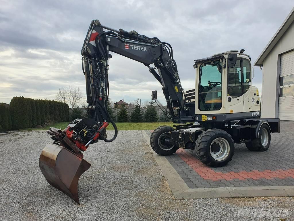 Terex TW 85 Gravemaskiner på hjul