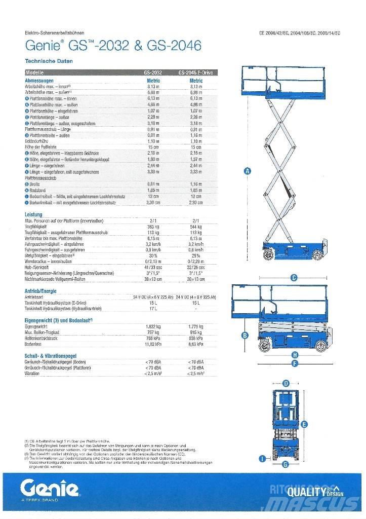 Genie GS 2032 Saxlifte