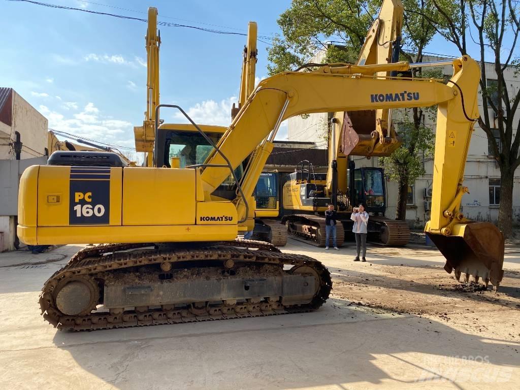 Komatsu PC160 Gravemaskiner på larvebånd