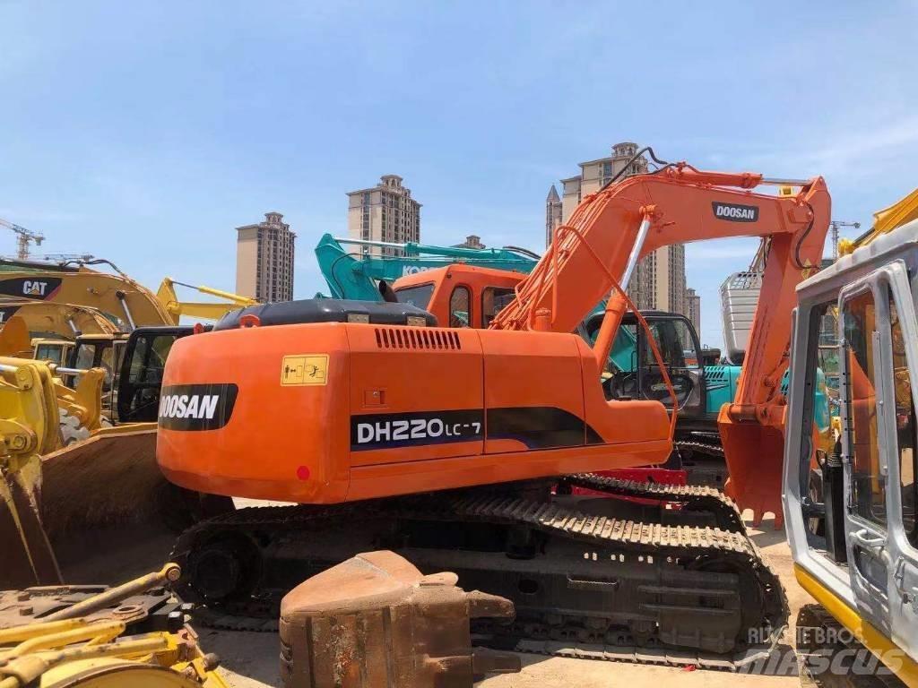 Doosan DH220LC-7 Gravemaskiner på larvebånd