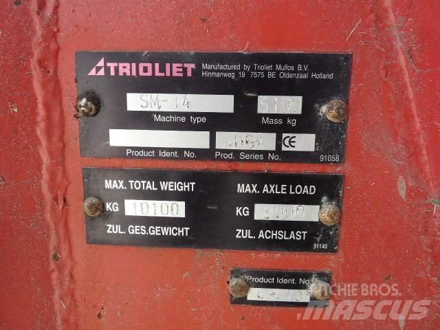 Trioliet SM-14 Fodringsinventar
