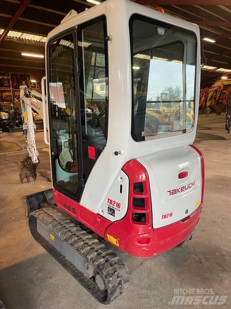 Takeuchi TB216 Minigravemaskiner