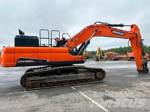 Doosan DX420LC-5 Gravemaskiner på larvebånd