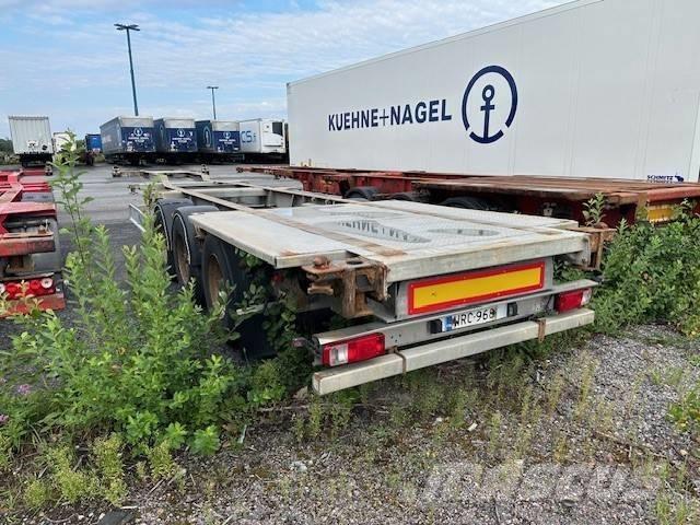 Fliegl SDS WRC-968 Semi-trailer med containerramme