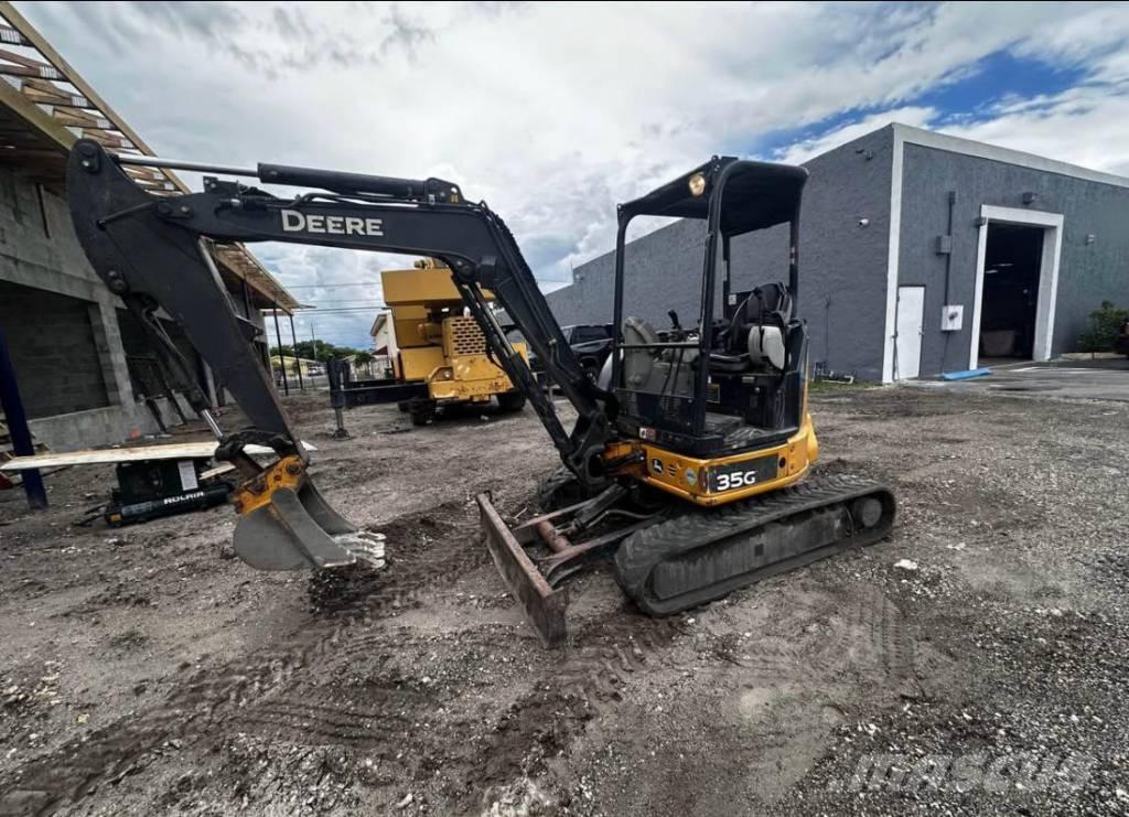 John Deere 35 G Gravemaskiner på larvebånd