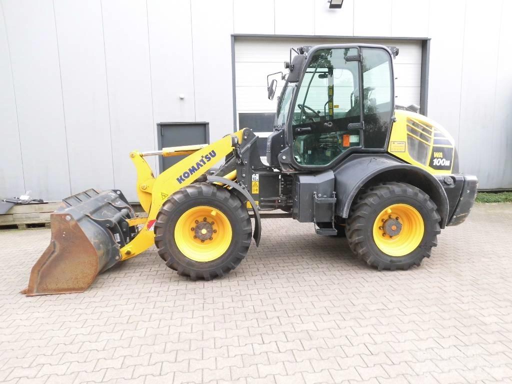 Komatsu WA 100 M-8 Læssemaskiner på hjul