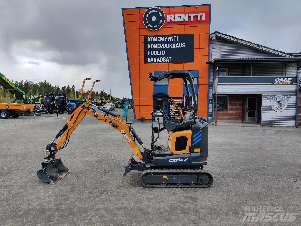 CASE CX 15 EV Minigravemaskiner