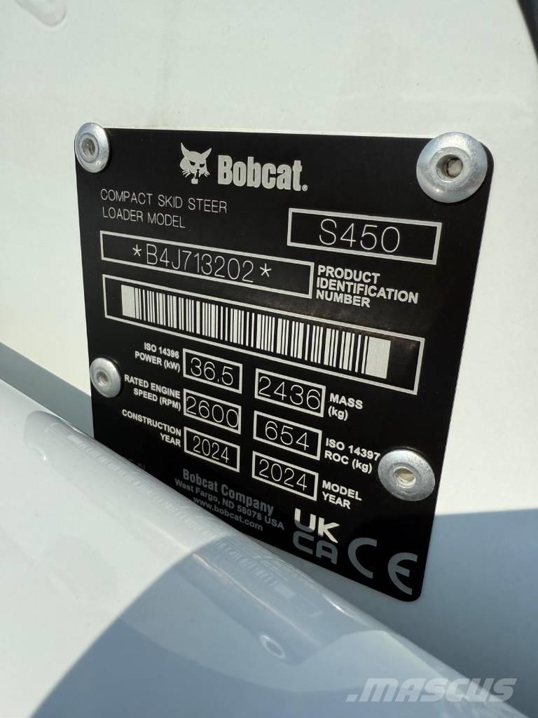 Bobcat S 450 Minilæsser - skridstyret