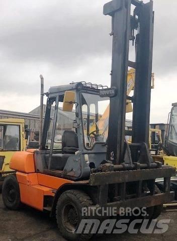 Toyota 5 FD 70 Diesel gaffeltrucks