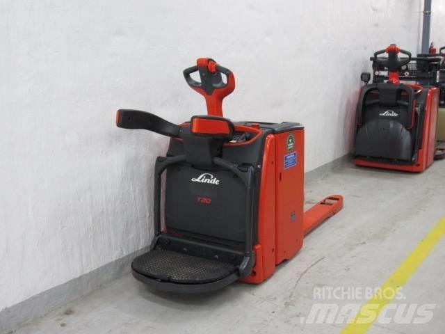 Linde T20AP El-palleløftere med platform