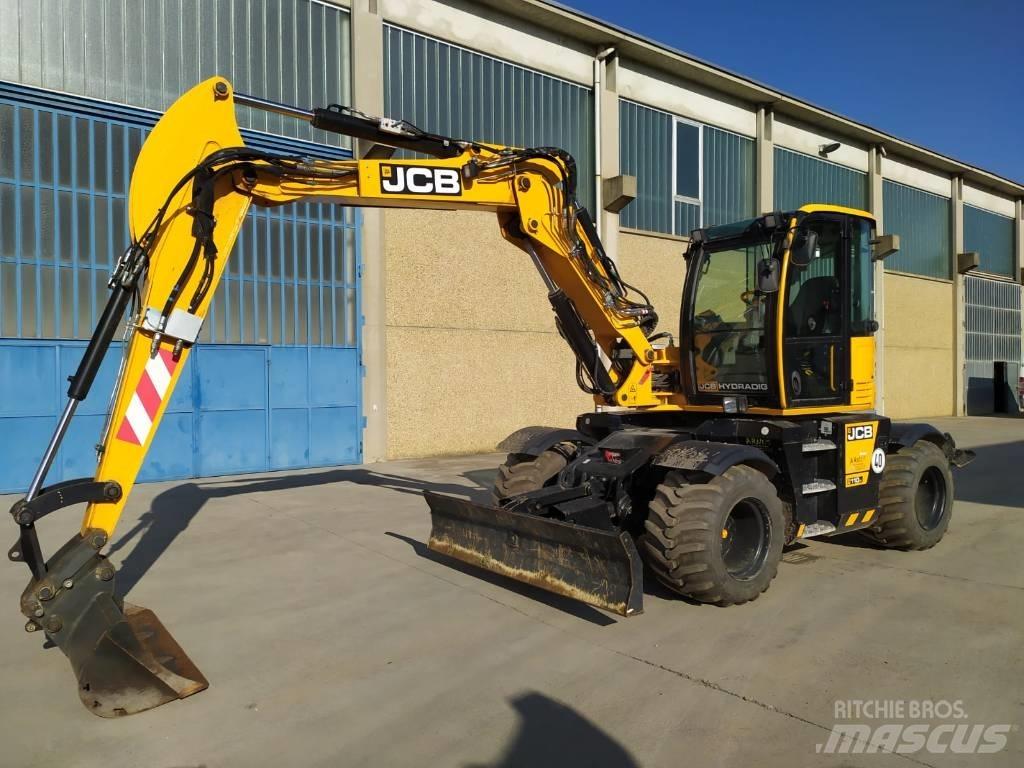 JCB Hydradig Gravemaskiner på hjul