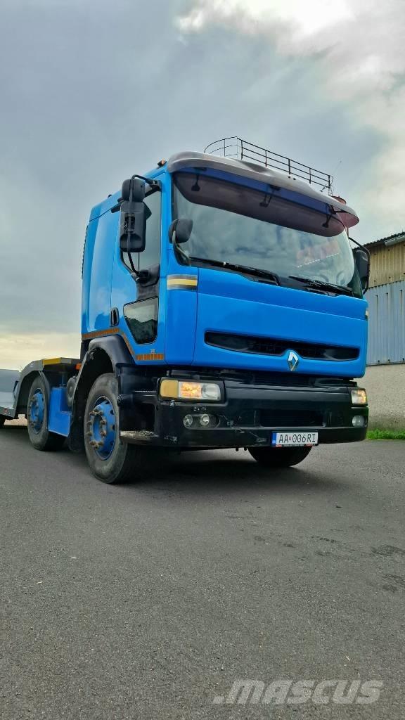 Renault Premium 340 Skovmaskintransportlastbiler