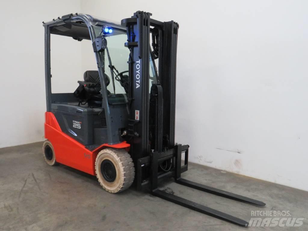 Toyota 8 FBMKT 25 El gaffeltrucks