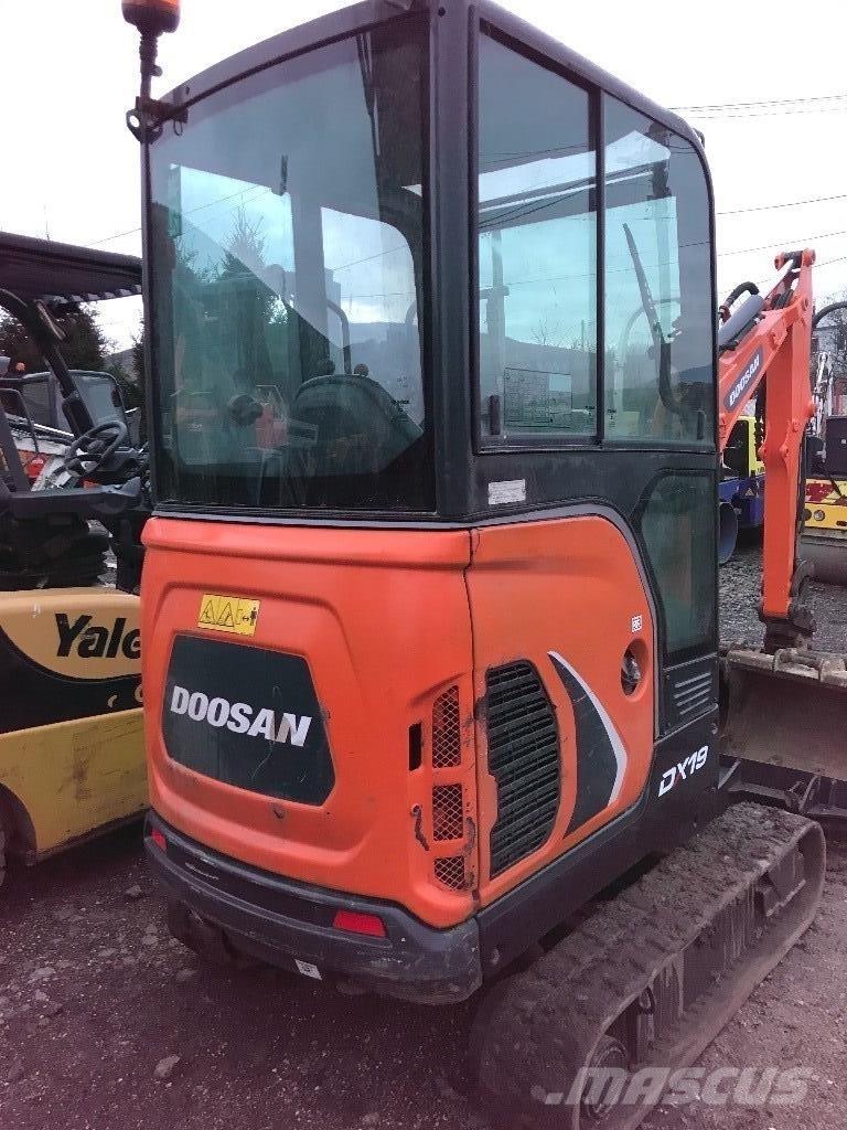 Doosan DX 19 Minigravemaskiner