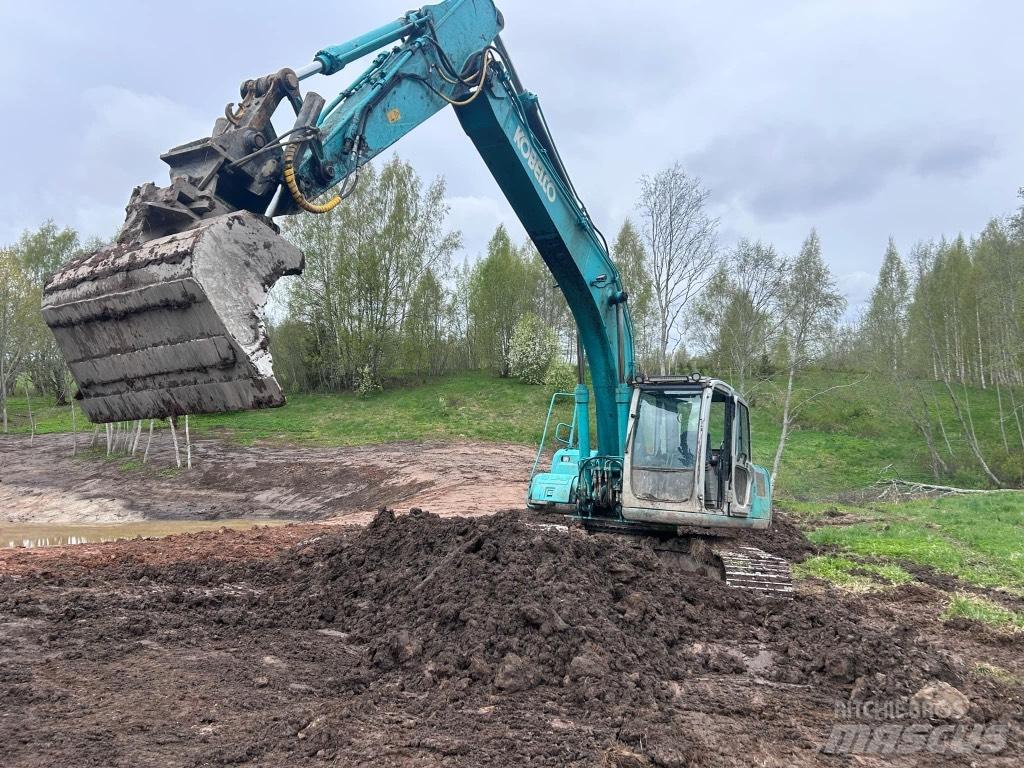 Kobelco SK210 lc Gravemaskiner på larvebånd