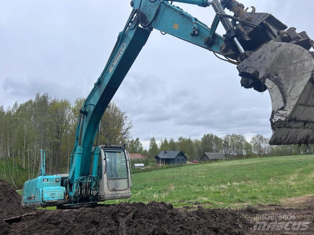 Kobelco SK210 lc Gravemaskiner på larvebånd