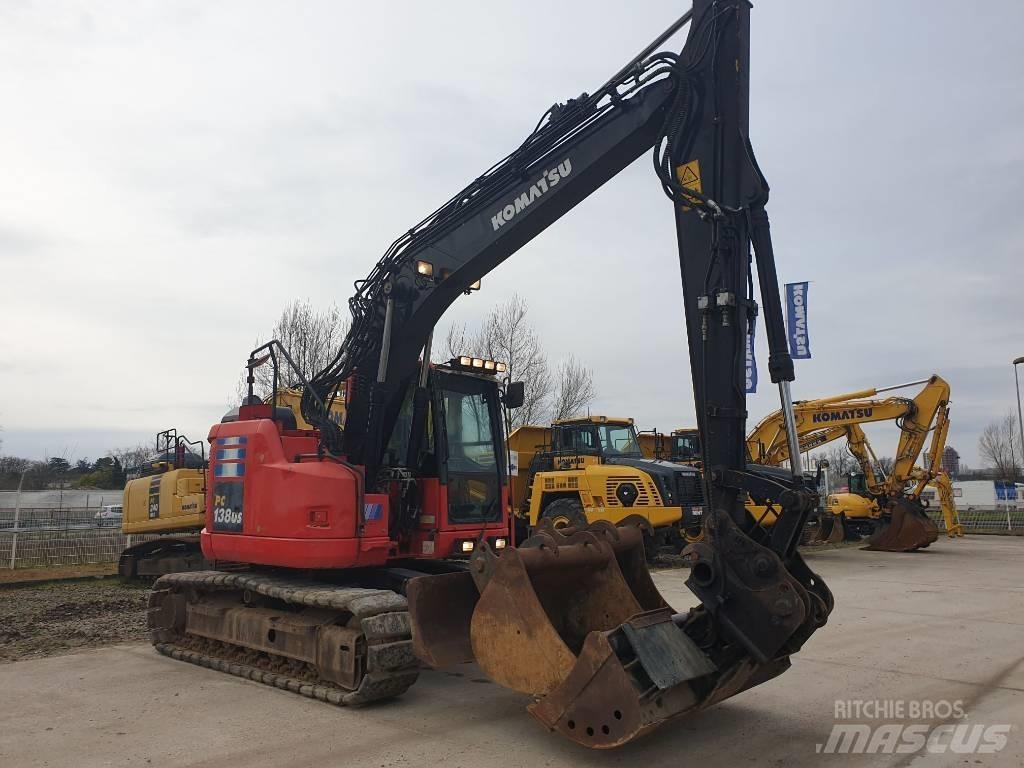 Komatsu PC138US-11 Gravemaskiner på larvebånd