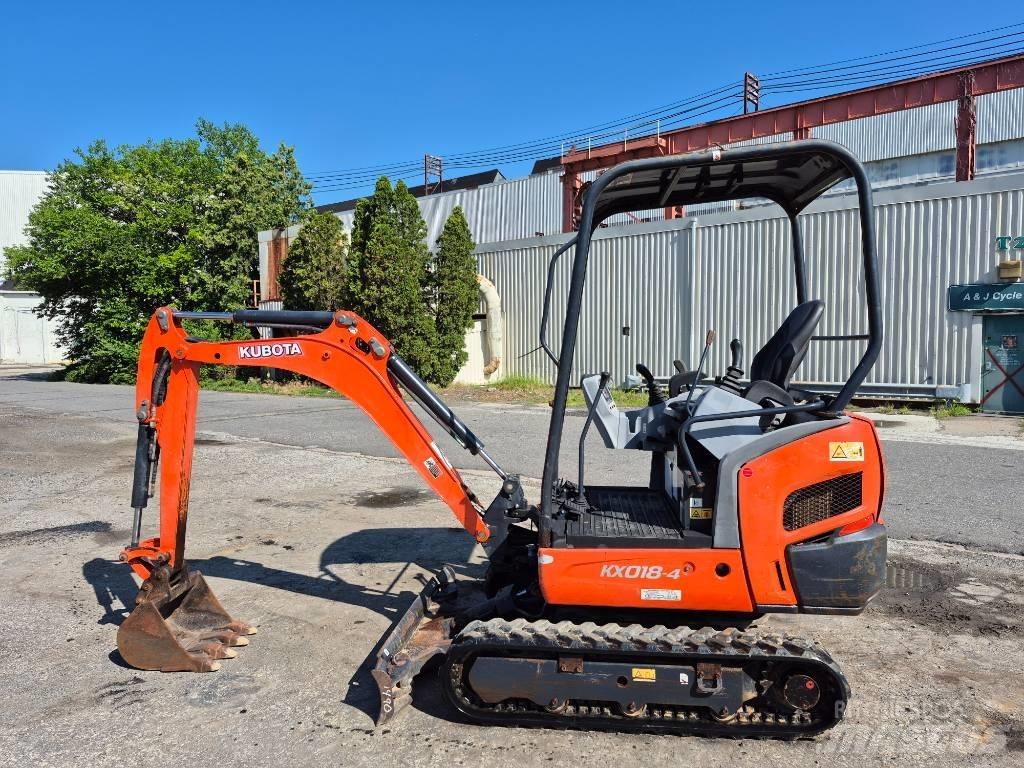 Kubota KX 018-4 Minigravemaskiner