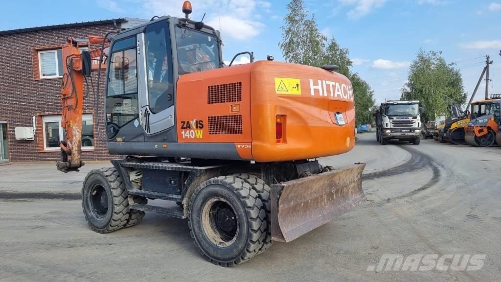 Hitachi ZX 140 W-3 Gravemaskiner på hjul