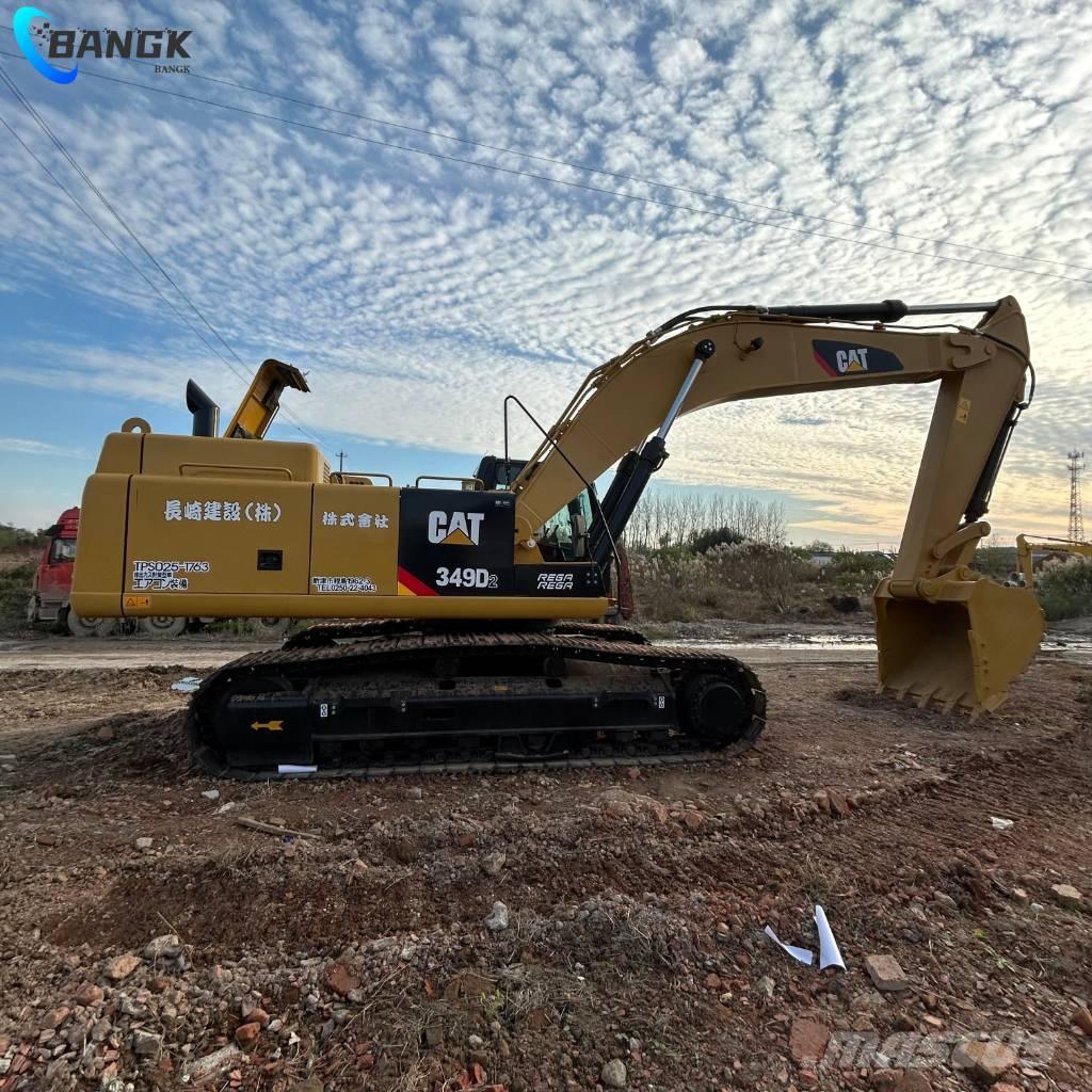 CAT 349D2 Gravemaskiner på larvebånd