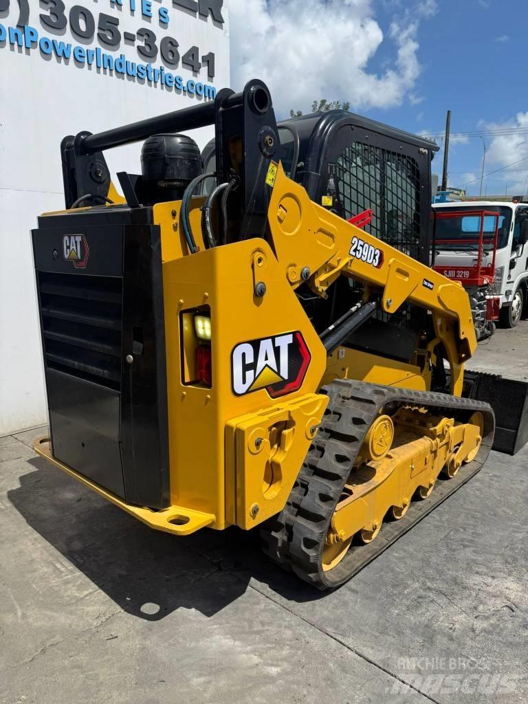 CAT 259D3 Minilæsser - skridstyret