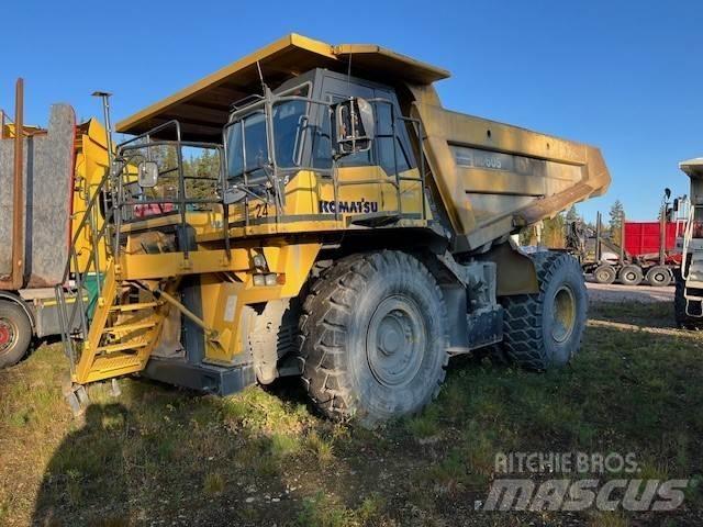 Komatsu HD 605-7EO Knækstyrede dumpere