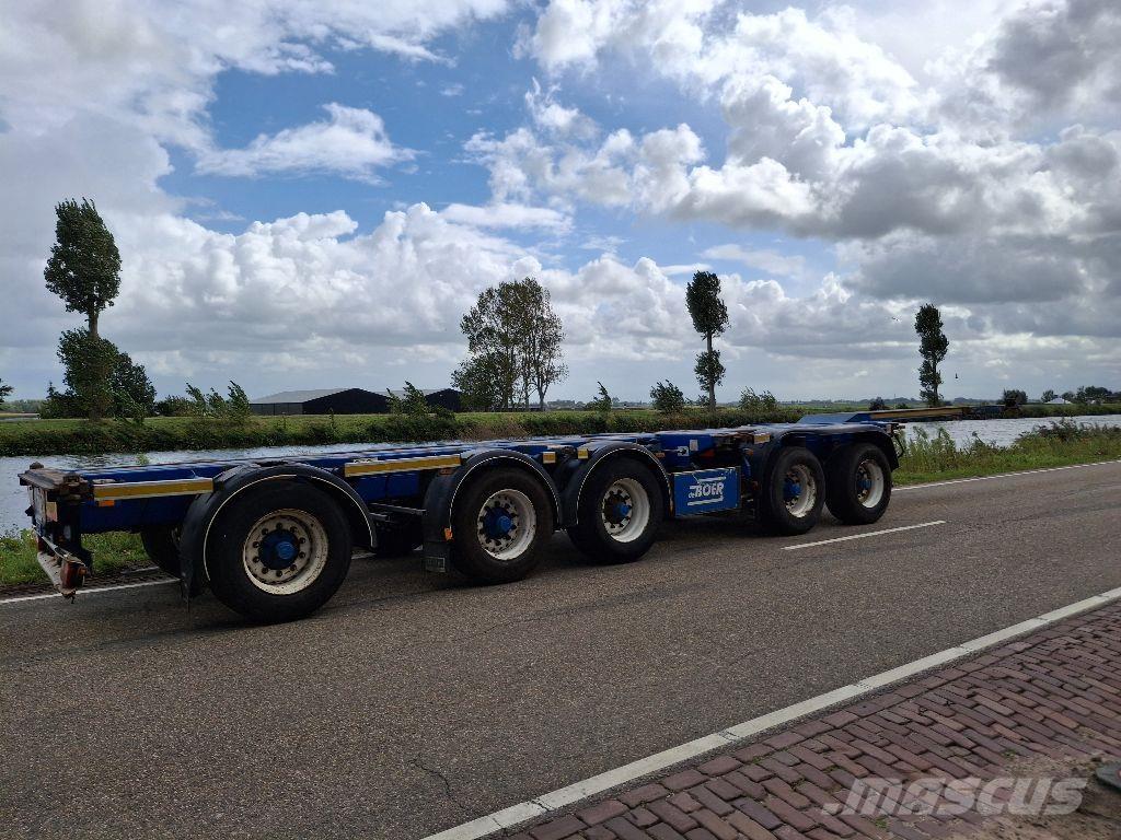 D-tec CT-60-05D Semi-trailer med containerramme