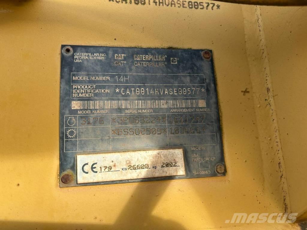 CAT 14 H VHP Vejhøvle / Gradere