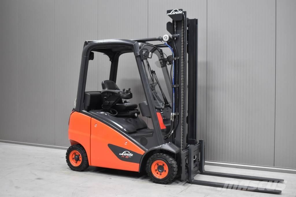 Linde H 16 T - 01 LPG gaffeltrucks