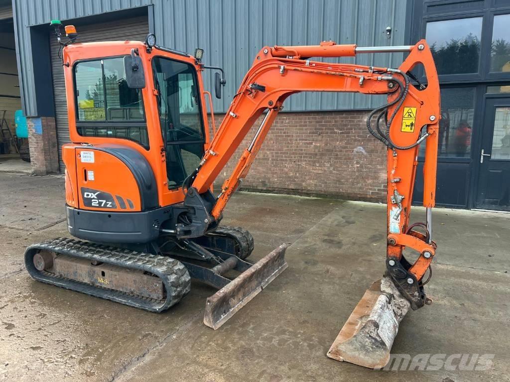 Doosan DX 27 Z Minigravemaskiner