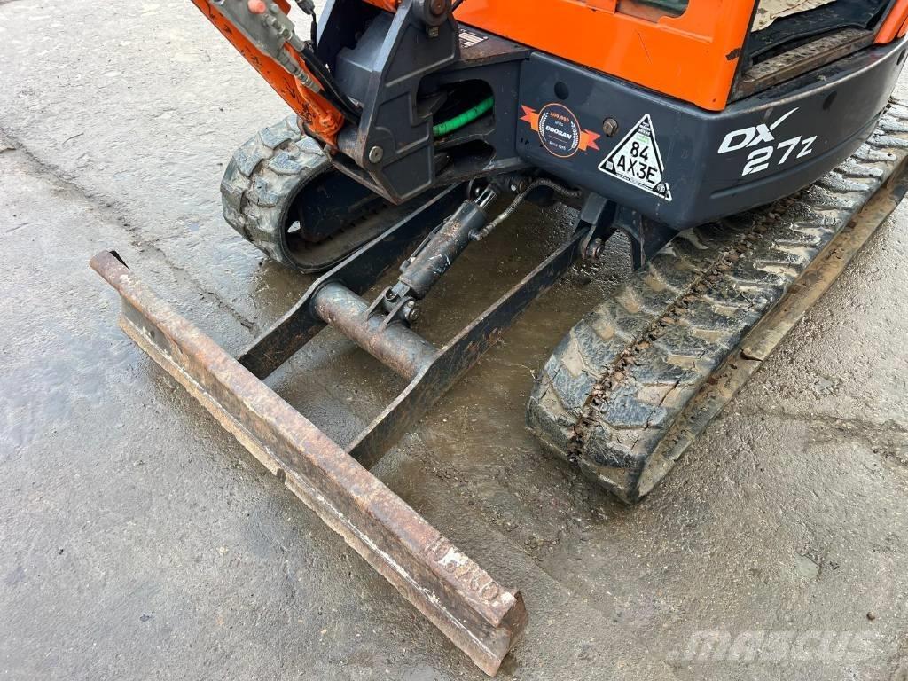 Doosan DX 27 Z Minigravemaskiner