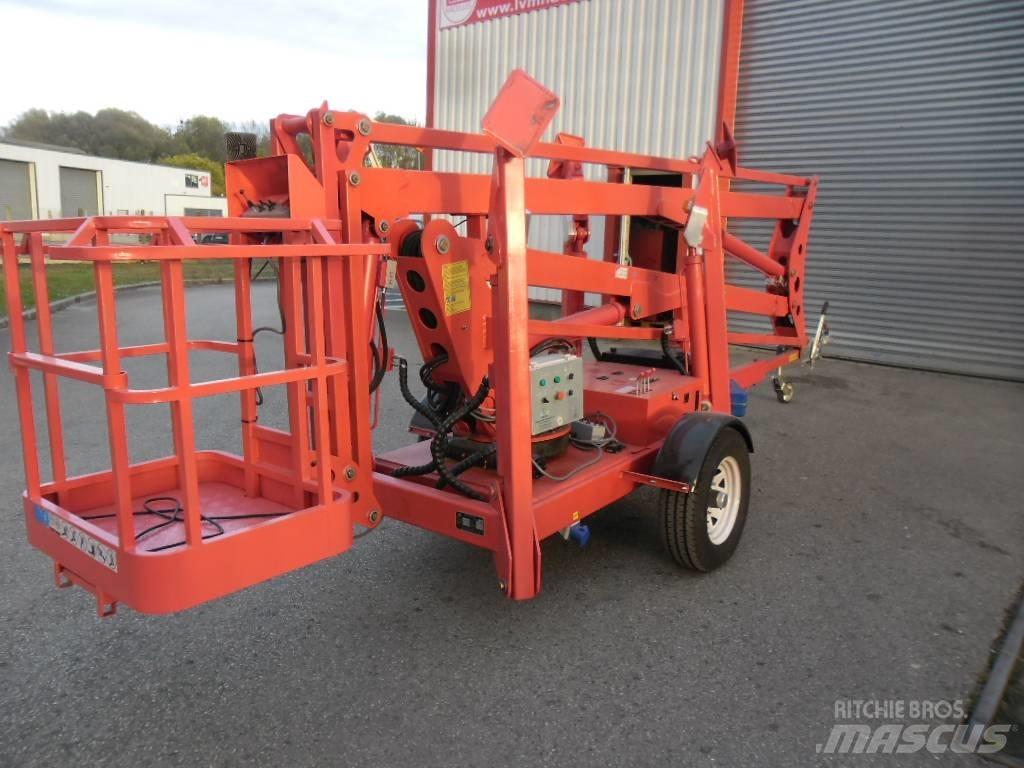 SINOFIRST 12 et 14 Trailermonterede lifte