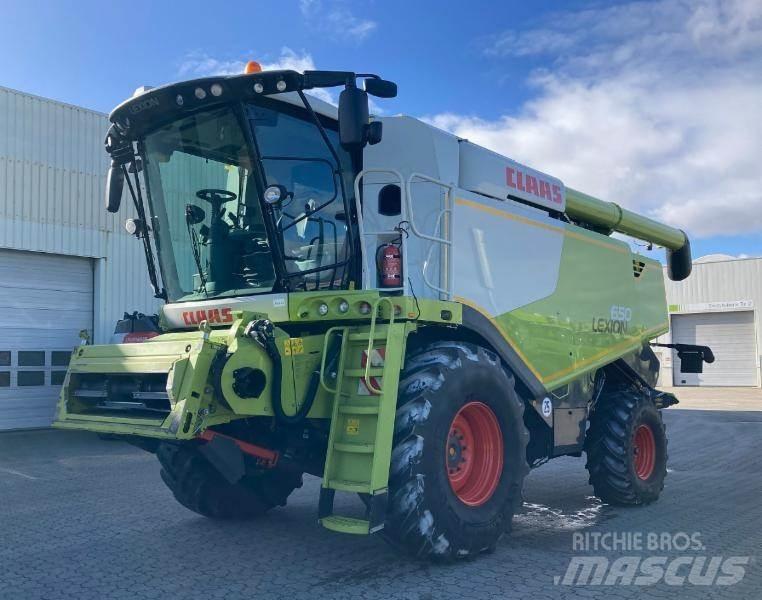 CLAAS LEXION 650 Mejetærskere