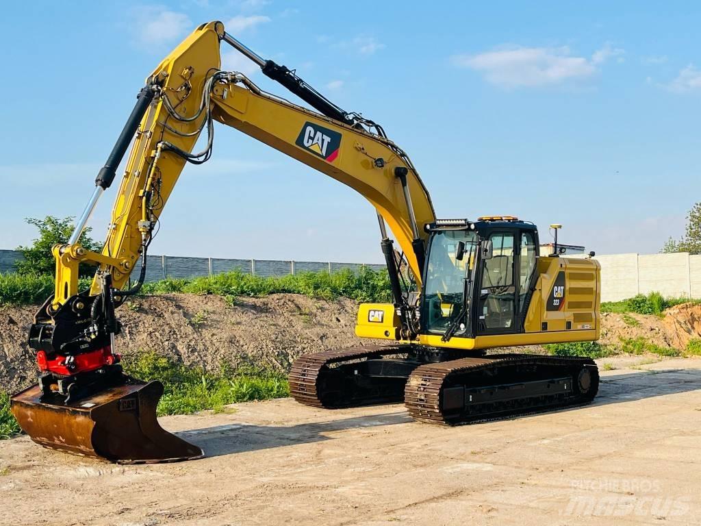 CAT 323 Gravemaskiner på larvebånd