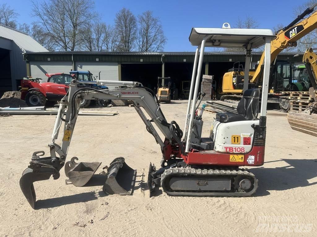 Takeuchi TB108 Minigravemaskiner