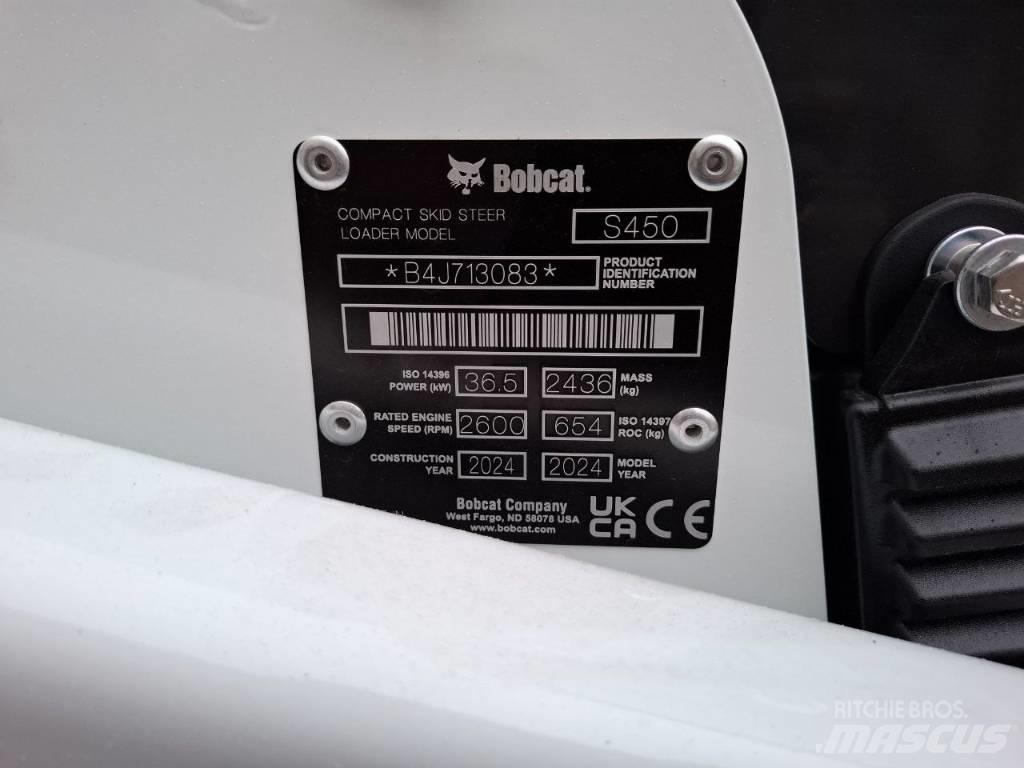 Bobcat S 450 Minilæsser - skridstyret