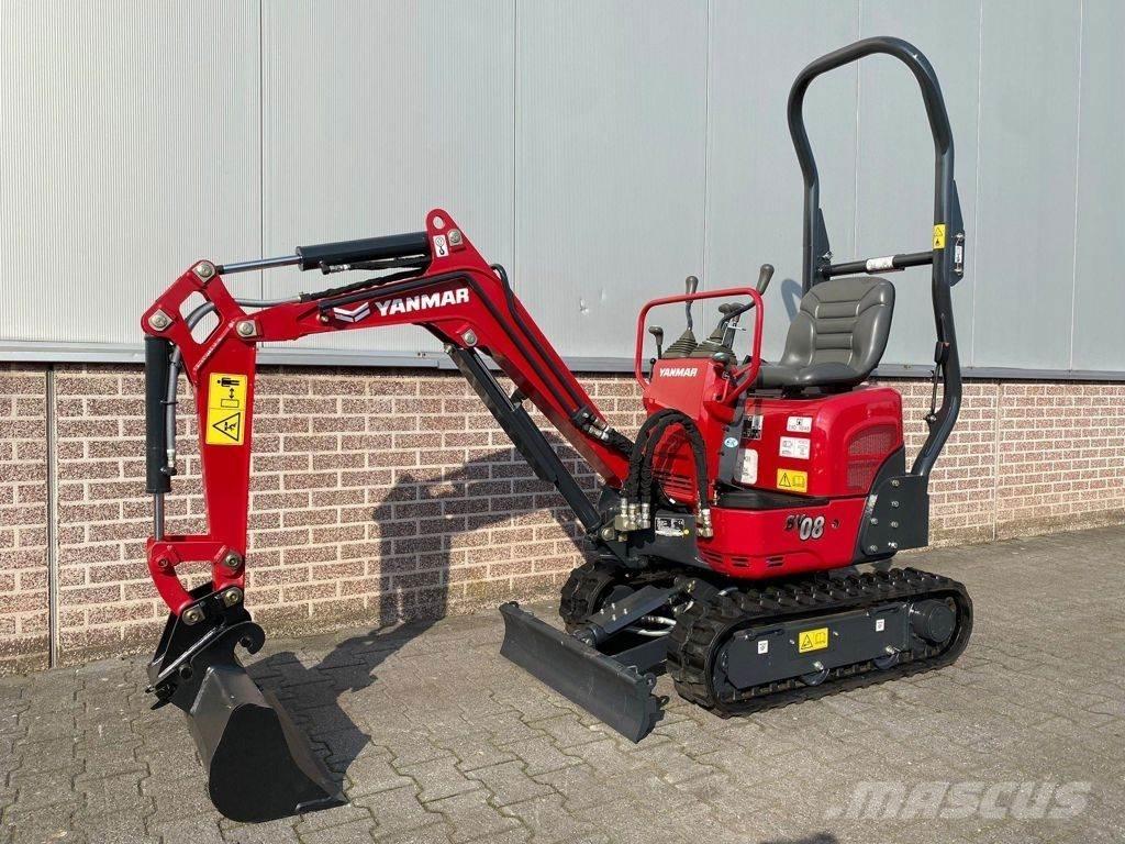 Yanmar SV08 Minigravemaskiner