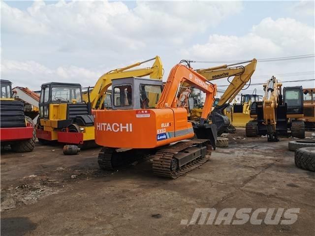 Hitachi EX60 Gravemaskiner på larvebånd