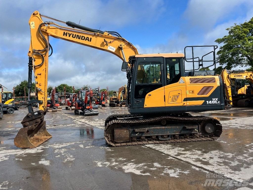 Hyundai HX140LC Gravemaskiner på larvebånd