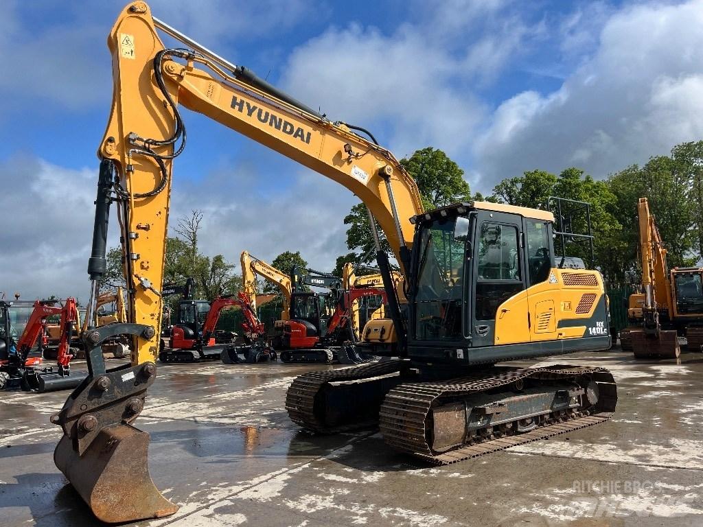 Hyundai HX140LC Gravemaskiner på larvebånd